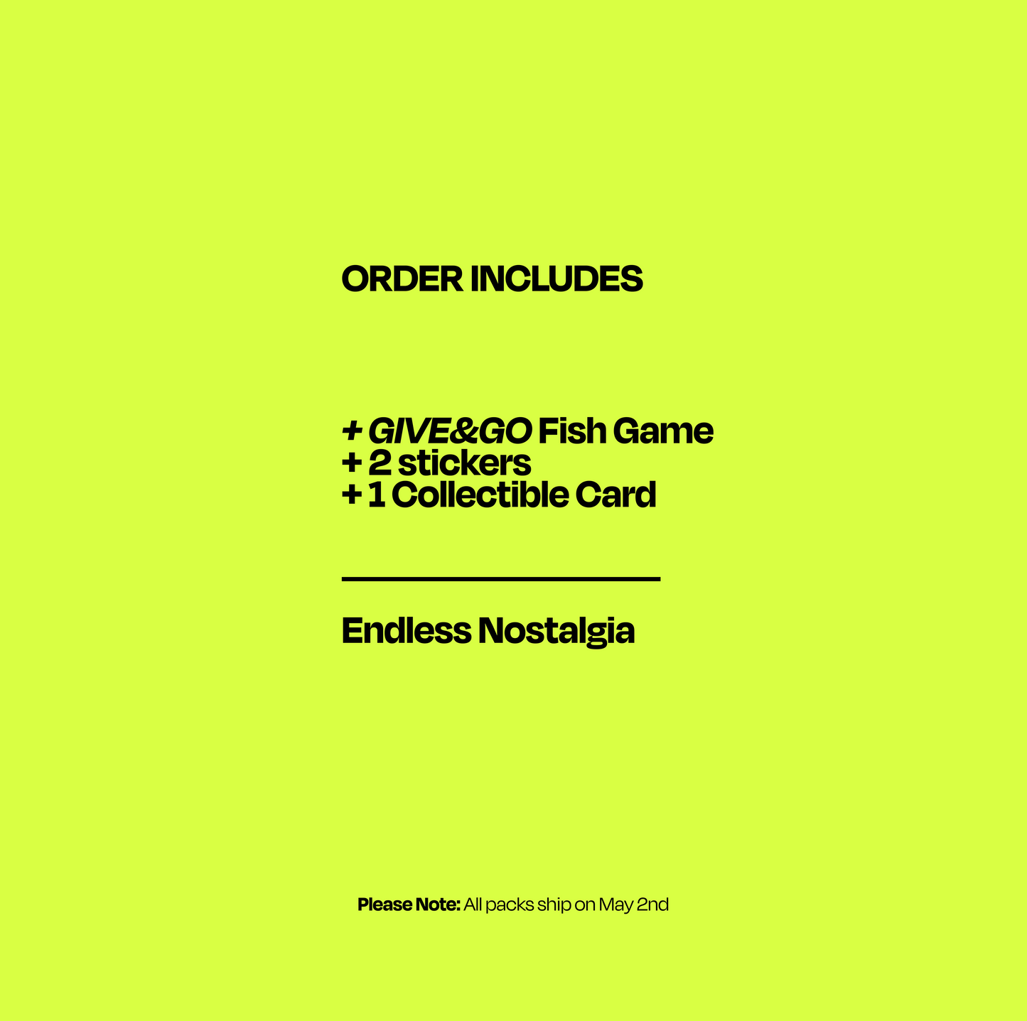 GIVE&GO Fish x A Ball A Day