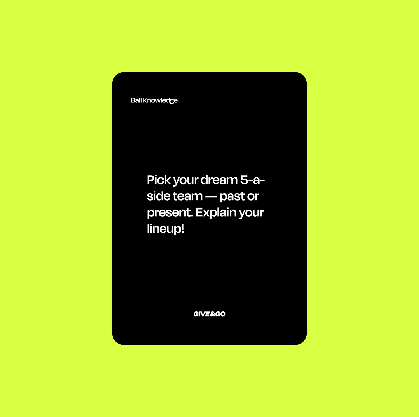 Kickoff Edition (72 cards)