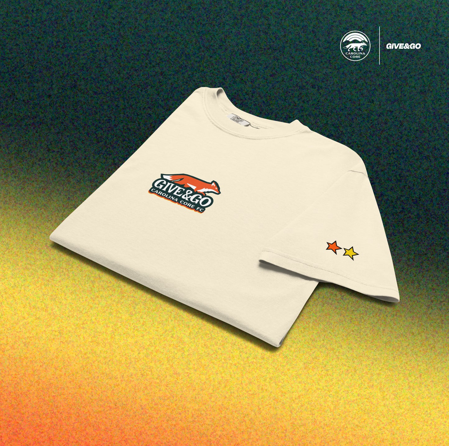 Carolina Core FC x GIVE&GO Tee